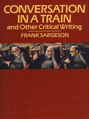 cover image of Conversation in a Train and Other Critical Writings